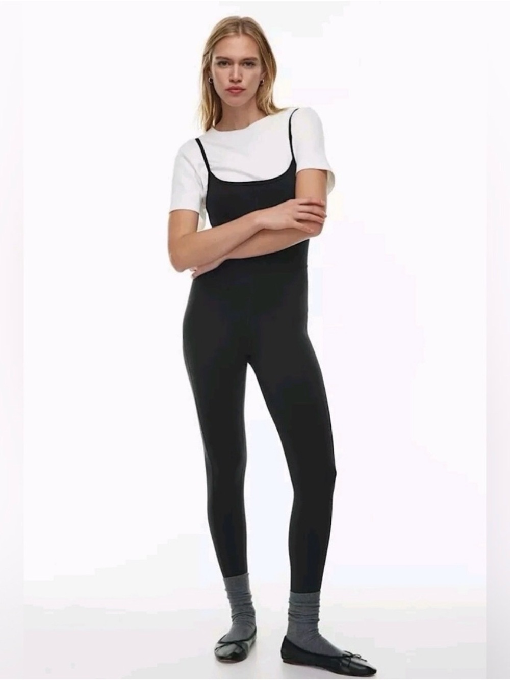Wilfred Free Aritzia Black Divinity Jumpsuit